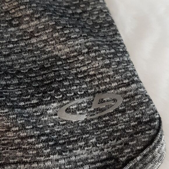 CHAMPION 9‎ Gray Black  Shorty Shorts M - Picture 2 of 6